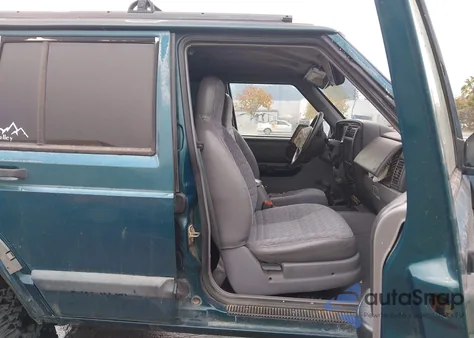 1997 Jeep Cherokee Sport из США, поврежденный, VIN 1J4FJ68S4VL506589